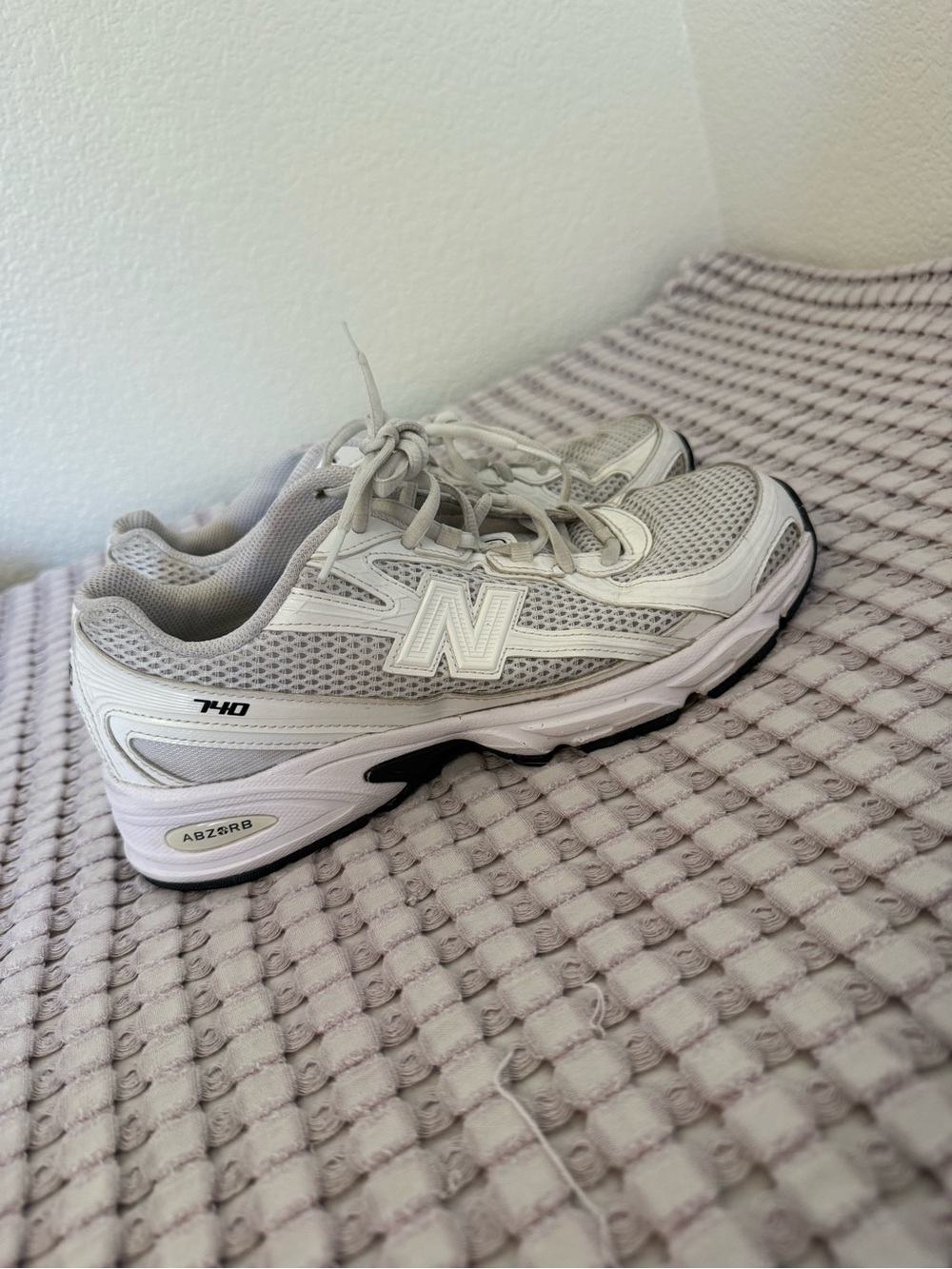 New Balance 740 White Shoes